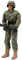 WORLD PEACEKEEPERS from Peterkin | 12 Airborne Infantryman Action Figure & Accessories | 1:6 Scale | Action Figures & Accessories | Ages 3+, Grey