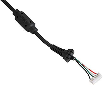 Bewinner Replacement Cable for Xbox 360 Controller, USB Cable 5Pin Gamepad Cable Replacement Wire Cable with Breakaway Adapter for Xbox 360 Controller(Black)