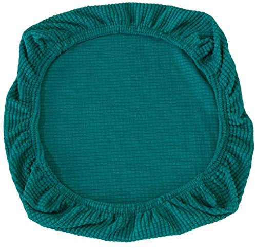 Yourandoll Stretch Stuhlhussen Bezug Husse Stuhlbezug für Bürostuhl Bürodrehstuhl Drehstuhl Stuhl Sitzbezug (Blau)