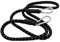 TIJAR BUNGEE CORD 60 (150cm) HEAVY DUTY BUNGEE CORD WITH CARABINER CLIPS, Extra Strong and Durable Elasticated Cord, Strap, Tie Down