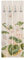 Bilderwelten Wandgarderobe Holz Anna Maria Sibylla Merian Weiße Veilchen Haken Chrom 100 x 40cm