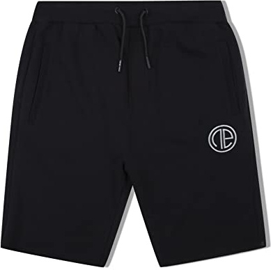 One Athletic Herren Iverson Shorts aus Baumwolle II, Schwarz, L