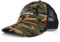 Blackskies® Tango Trucker Cap | Herren Damen Schirm Premium Snapback Trucker Mütze Military Camouflage Basecap Kappe Grün Cap - Männer Frauen Unisex Streetwear Outdoor Sommer Freizeit