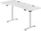 Juskys Höhenverstellbarer Schreibtisch 160x75cm - Elektrisch stufenlos verstellbar Bürotisch Sitz- & Stehtisch Speicherplatz Memory-Funktion - Weiß