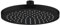 Hansgrohe AXOR ShowerSolutions Duschkopf 220, 1 Strahlart, wassersparend, 35383, Farbe: Schwarz Matt