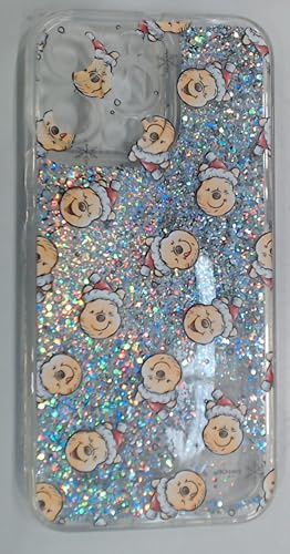 ERT GROUP mobile phone case for Apple Iphone 14 PRO MAX original and officially Licensed Disney pattern Winnie the Pooh & Friends 023 adapted to the mobile phone, with glitter overflow effect