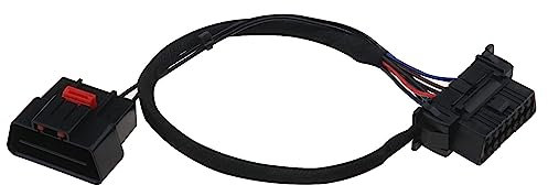 Be In Your Mind Câble adaptateur antivol OBD compatible avec Range Rover 50 cm de longueur 16 broches OBD2 Bloqueur de port J1962 Ligne de conversion Outils automobiles Équipement