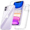 Hensinple Für iPhone 11 Hülle, Handyhülle iPhone 11 mit Panzer Schutz Glas Rundumschutz Stoßfest mit Kameraschutz Militärstandard Outdoor Cover Schutzhülle für iPhone 11 Case 6.1 '' (Klar)