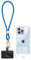 SENLLY Cordino per Telefono con Patch Ultra Sottile, Minimalista Universale Cinghie Polso per Smartphone