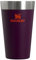 Stanley Adventure Stacking Beer Pint Glass 16oz | Stackable Drinking Cup for Cold Beverages | Dishwasher Safe | Insulated Stainless Steel Tumbler | BPA-Free | Plum