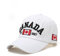 2024 Kanada Baseball Cap Kanada Day bestickt Ahornblatt Flagge verstellbare Mütze Baseballkappe mit Loch oben, weiß, One size