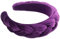 DRESHOW Samt Geflochtene Stirnband Damen Trachten Haarreif Breit Vintage Haare Bands Mode Stirnbänder für Damen