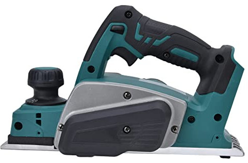 KIMISS Raboteuse électrique à Main, Coupe de Bois Portative sans Fil au Lithium 3 1 4 Raboteuses 15 000 TR/Min pour Batterie 21 V 82 Mm 3-1 4 Pouces avec Profondeur de Rabotage de 2 Mm