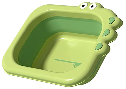 ORFOFE Cartoon Waschbecken Für Neugeborene Praktisches Design Leicht Zu Tragen Reinigen Robust Und Umweltfreundlich Zum Waschen Des Babygesichts Kompakt Und Bequem