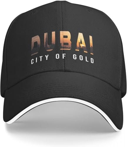 Baseballmütze Snapback Sonnenhut Dubai T Shirt Dubai Shirt Dubai VAE Shirt Arabische Emirate Weltreisender Shirt Wanderlust Geschenk Trave Baseball Cap Geschenk