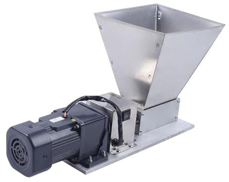 TSLVTA Malt Crusher Grain Mill Electric Drill Grain Stainless Steel Spice Grinder Malt Mill for Coffee Barley Flour