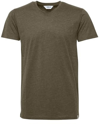 !Solid SDBedo Herren T-Shirt Kurzarm Shirt V-Ausschnitt