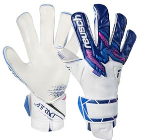 Reusch Attrakt RE:Grip Evolution griffige und atmungsaktive Torwarthandschuhe Fußballhandschuhe für Erwachsene für Männer und Frauen geeignet für alle Wetterbedingungen und Spielfeldoberflächen