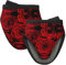 Mini guantes de silicona para horno con diseño de rosas rojas, resistentes al calor, para cocinar, hornear