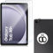 Haofun Protector Pantalla Compatible con Samsung Galaxy Tab A9+/A9 Plus, 2 Piezas Protectores de Pantalla + 2 Piezas Protector de Lente de Cámara, 9H Dureza Anti-Arañazos Cristal Templado, Ultra HD