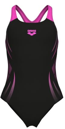 Arena Poseidnia-Schwimmbrille für Kinder, schwarz / pink, 9-10 Years