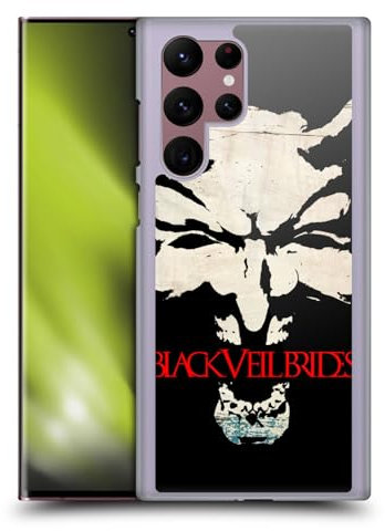 Head Case Designs Offizielle Black Veil Brides Teufel Art Kunst Der Band Harte Rueckseiten Handyhülle Hülle Huelle kompatibel mit Samsung Galaxy S22 Ultra 5G
