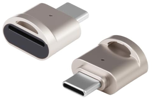 USB C Micro SD Card Reader, High-Speed USB to SD Card Adapter, Micro S-D to USB for USB-C OTG Devices, S-D Card Adapter for Samsung Galaxy, Laptops, Phones