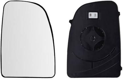 Mingke Spiegelglas Beheizt Rechts für Fiat Ducato Jumper Boxer Movano C 2006-2023 Außenspiegel Glas Ersatz Mit Trägerplatte
