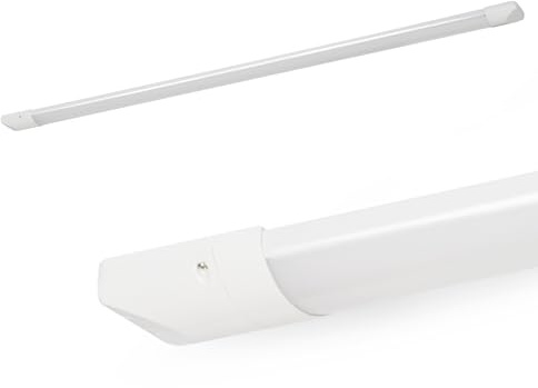 LightLogic LED Feuchtraumleuchte 150cm IP54-42W 4670 Lumen - Deckenleuchte 6500K Kaltweiß, Kellerleuchte mit hermetischen Rahmen - Feuchtraum Wannenleuchte Weiß