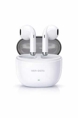 KP TECHNOLOGY For iPhone 17e Earbuds, iPhone 17/17 Pro / 17 Pro Max/Air / 16e / 16/16 Plus / 16 Pro / 16 (Pro Max) / 15/15 Plus, Wireless Bluetooth Earphones Bluetooth 5.4 - VD-BT030