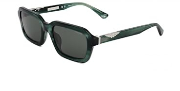 Police SPLL14M Shiny striped green 53/21/145 Herren Sonnenbrillen