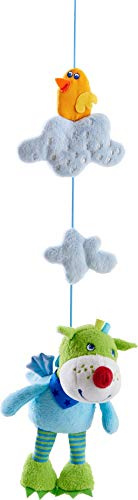 HABA 303882 Plüschtier, Spielzeug-Drache, mehrfarbig, Polyester, Junge/Mädchen, 80 mm, 58 g