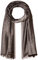 Calvin Klein Damen Lightweight Wrap Scarf Modischer Schal, Schwarz einfarbig, Einheitsgröße