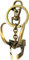 Thor Porte-clés Loki, Casque, Officiel, Doré, Métal, Rétro, Enfant, Homme