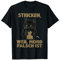 Stricken Weil Mord Falsch Ist T-Shirt