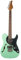 EART Gitarren E-TT72 Semi Hollow Humbucker Pickups Feste Brücke E-Gitarren(Grün)