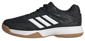 adidas Speedcourt Shoes Schuhe, Core Black/Cloud White/Gum, 37 1/3 EU