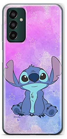 ERT GROUP Handyhülle für Samsung M13 4G Original und offiziell Lizenziertes Disney Muster Stitch 006 optimal an die Form des Handy angepasst, hülle aus TPU