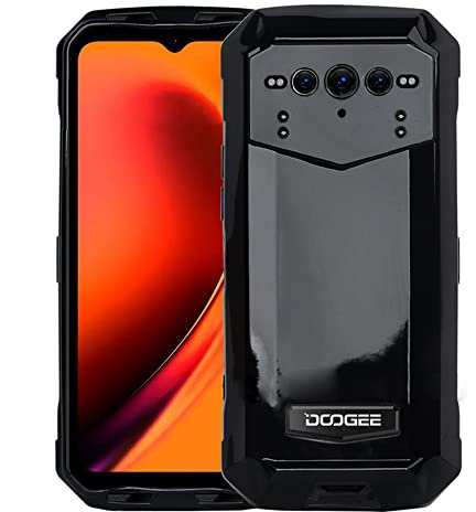 Auotu Custodia Case with protezione della lente Soft TPU Silicone Custodiar Protettiva Cover Per DOOGEE VMAX (2023) 5G / DOOGEE VMAXPLUS Smartphone (Nero)