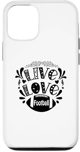 Hülle für iPhone 15 Pro Live Love Football Sportliebhaber American Football