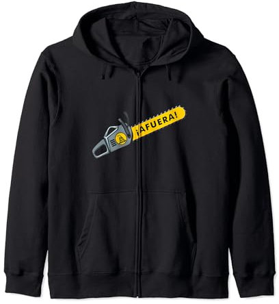 Afuera Milei Kettensäge Libertarian ANCAP Liberty Freedom Kapuzenjacke
