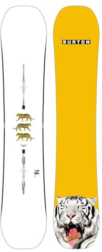 Burton Herren Process Snowboard – Herren – Größe 159 breit – Weiß