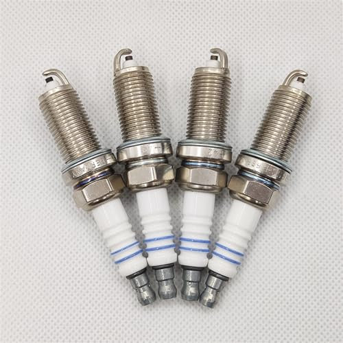 4st 024222797 FR8SC+ Zündkerze s Kompatibel mit Peugeot 206 207 307 308 408 508 Autozubehör