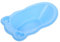 Toyvian Mini Bañera De Muñecas De Plástico Azul Accesorios para Casa De Muñecas Juguete De Baño para Roles De Baño Miniatura Niñas