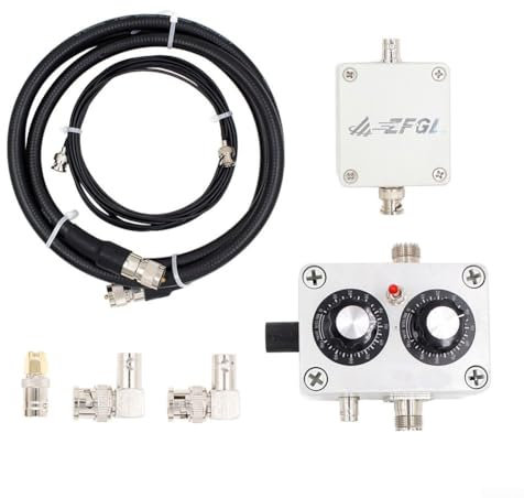 20W QRP Loop Antenna, per ICOM-705 ricetrasmettitore ad alta frequenza, con 3 adattatori, per ricetrasmettitori HF