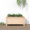 Juroupi Fioriera da Giardino 82,5x40x39 cm in Legno Massello di Pino,Fioriera Giardino,Fioriera Cassetta Piante Giardinaggio Portafiori Aperto Fioriera Balcone-825254