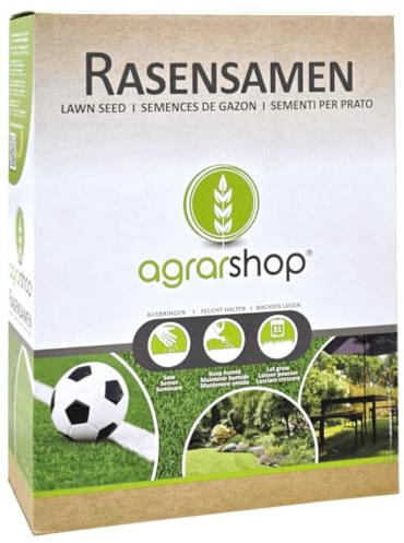 Agrarshop Spielrasen RSM 2.3 2,5 kg Qualität Rasensamen Familienrasen Grassamen