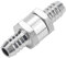 Favordrory 12 mm 1/2 Zoll Kraftstoffrückschlagventil Rückschlagventil Öl Benzin Diesel Aluminiumlegierung