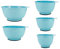 KitchenAid KE178OSAQA Classic Mixing Bowls, Set of 5,Aqua Sky 2
