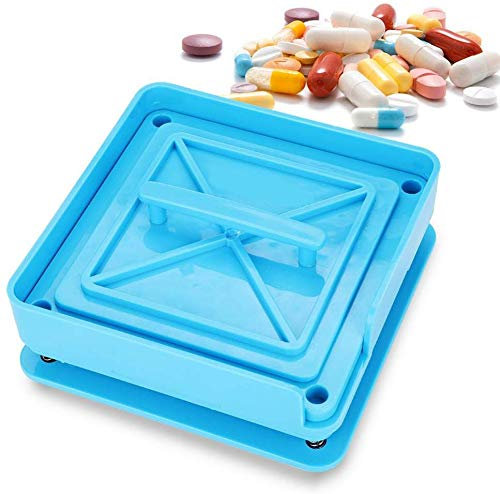 Ejoyous Machine de Remplissage de Capsules de Taille 0, 100 Trous Remplisseur Manuel de Capsules Gélules Vides Taille Idéales pour Gélatine Capsules Végétales Vitamines 0#